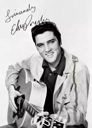 Elvis presley with guitar - with,