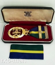 SCARCE QEII ARMY TERRITORIAL EFFICIENCY DECORATION MEDAL + BAR DATED 1973 BOXED