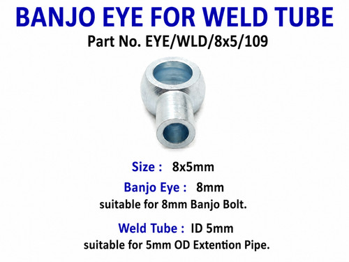 8mm banjo union eye - 8mm,