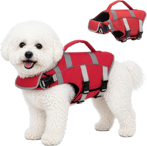 Dog life jacket swim - dog,