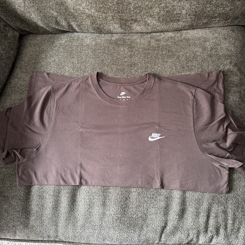 Men brown nike shirt - men’s, t-shirt