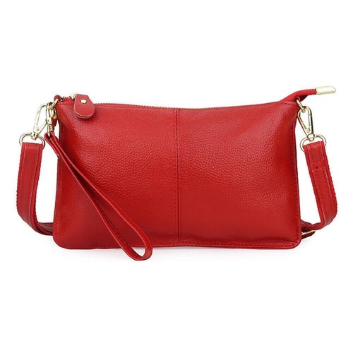 Womens genuine leather clutch - genuine,