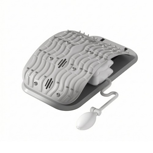 Back stretcher with hand pump - with,