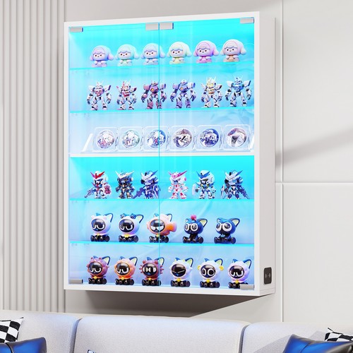 Tier wall mounted - 6-tier, glass