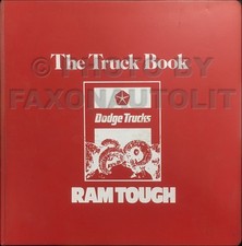1983 Dodge Pickup Sales Album Ram Tough Truck Book Dealer