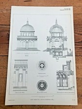 1928 print - edifices de rome