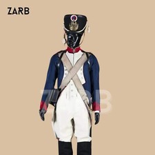 Napoleonic Military Coat, 18th Century Officer Frock, Wool Reenactment Jacket