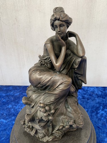 Original antique bronze signed - antique,