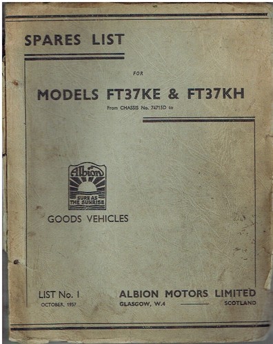Albion ft37ke ft37kh chieftain - albion,