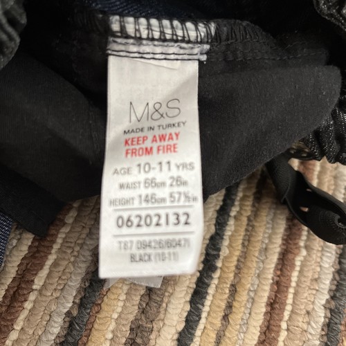 Boys black jeans - black,