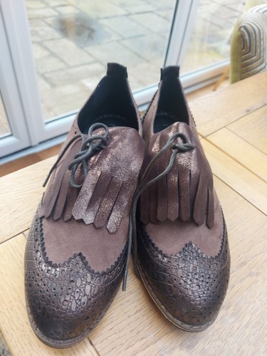 Ladies brogues size brown - brogues,