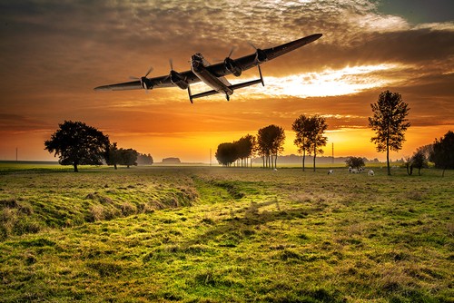 Avro lancaster over - lancaster,