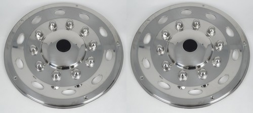 Rear wheel trims stainless - x,