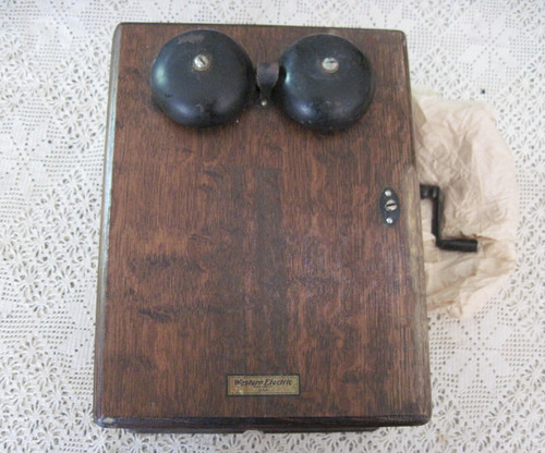 Western electric oak - electric, ringer