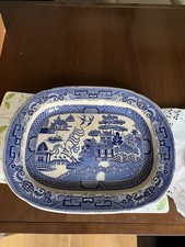Antique Staffordshire Blue &