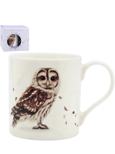 Fine china tawny owl ceramic - fine,