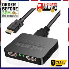 4K HDMI Splitter 1 in 2 Out