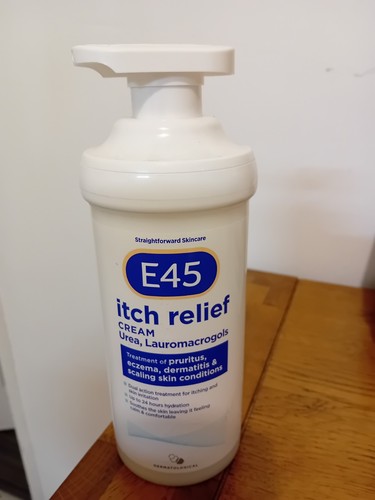 E45 itch relief cream 1x500g - relief,