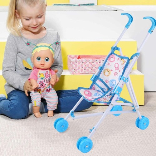 Interactive dolls pram plastic - pram,