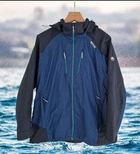 Regatta Great Outdoors Isotex 5000 Blue Hiking Jacket Tag 20/Fits Size 14