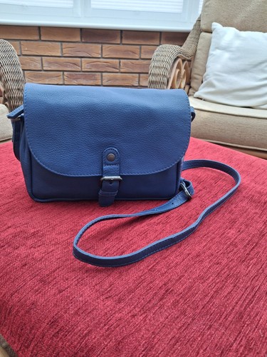 Fatface pixie blue leather bag - fatface,
