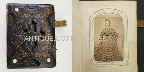 Antique photograph album - photograph,