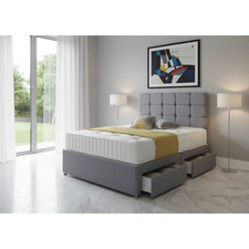 Soft Touch Divan Bed Set with