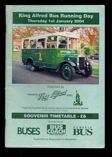 King alfred bus - king, running