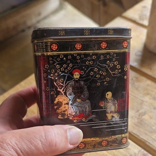 Corners toffee tin chinoiserie - corners,
