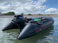 Excel volaire 390 Suzuki DF20 20hp inflatable boat sib Tender 20 HP Outboard Rib