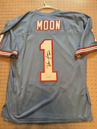 Warren moon signed houston - warren,