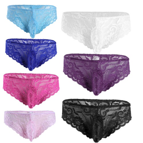 Men lace floral boxer - men's,