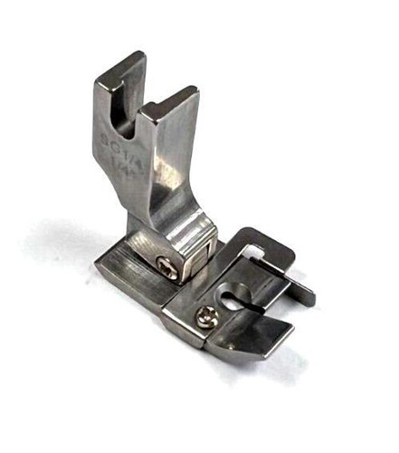 Presser foot with spring edge - foot,