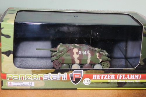 Panzerstahl hetzer flamm - panzerstahl, 1:72
