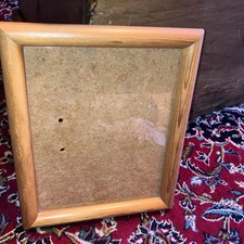 wood Pine picture frame -10”x8” Boots
