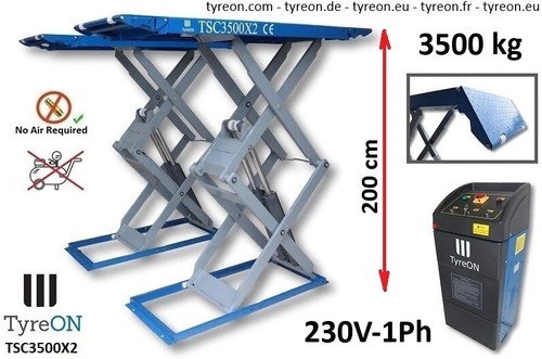 Double scissor lift 5t - double,