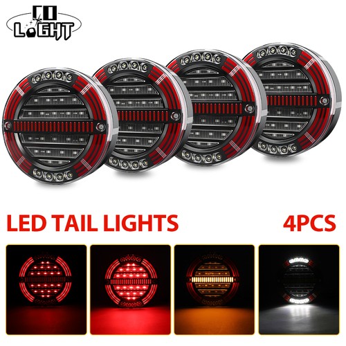 Rear round hamburger - round, led