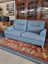 Three Seater Teal Sofa