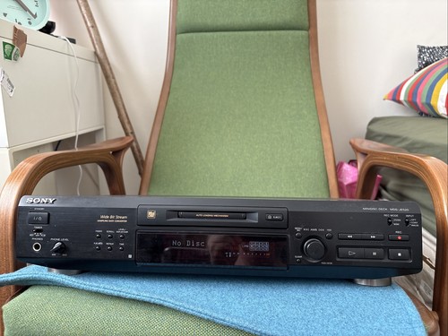 Sony minidisc deck mds - minidisc,