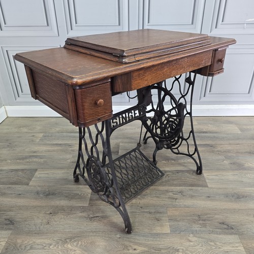 Antique singer sewing - antique,