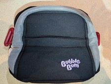 Bubble Bum Black Inflatable Car Booster Seat. Used Excellent Condition