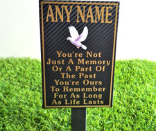 Memorial Plaque Personalised