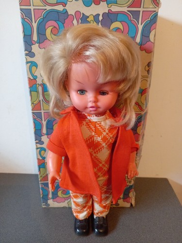 Vintage walking doll - gégé, 43