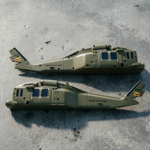 Pieces left fuselage shell - pieces,