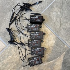 6 x Hitec Optima 9 Receivers 2.4Ghz AFHSS 9 Channel RC Plane Glider NO RESERVE
