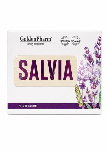 Goldenpharm salvia herbal - goldenpharm,