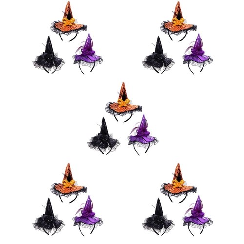 Halloween witch hat headband - witch,