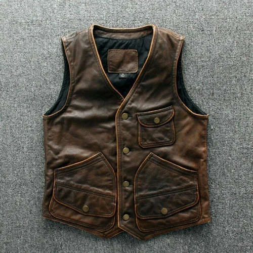 Men tan brown real - men's,