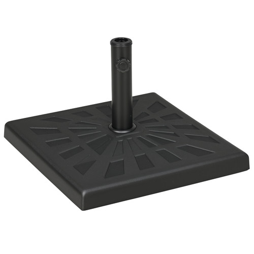 Outsunny 19kg square - outsunny, resin