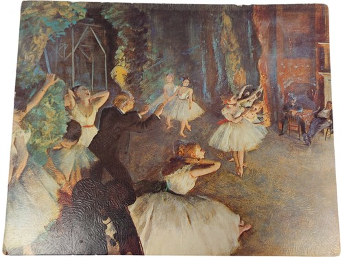 Degas rehearsal ballet art - degas,